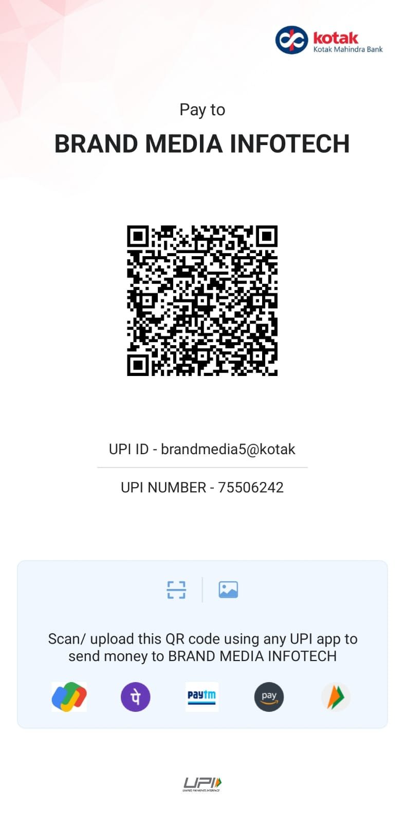 Scan QR : Make Payment By Scanning